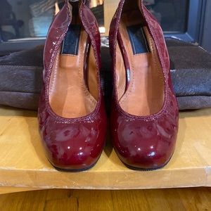 Lanvin Patent Leather Round Toe